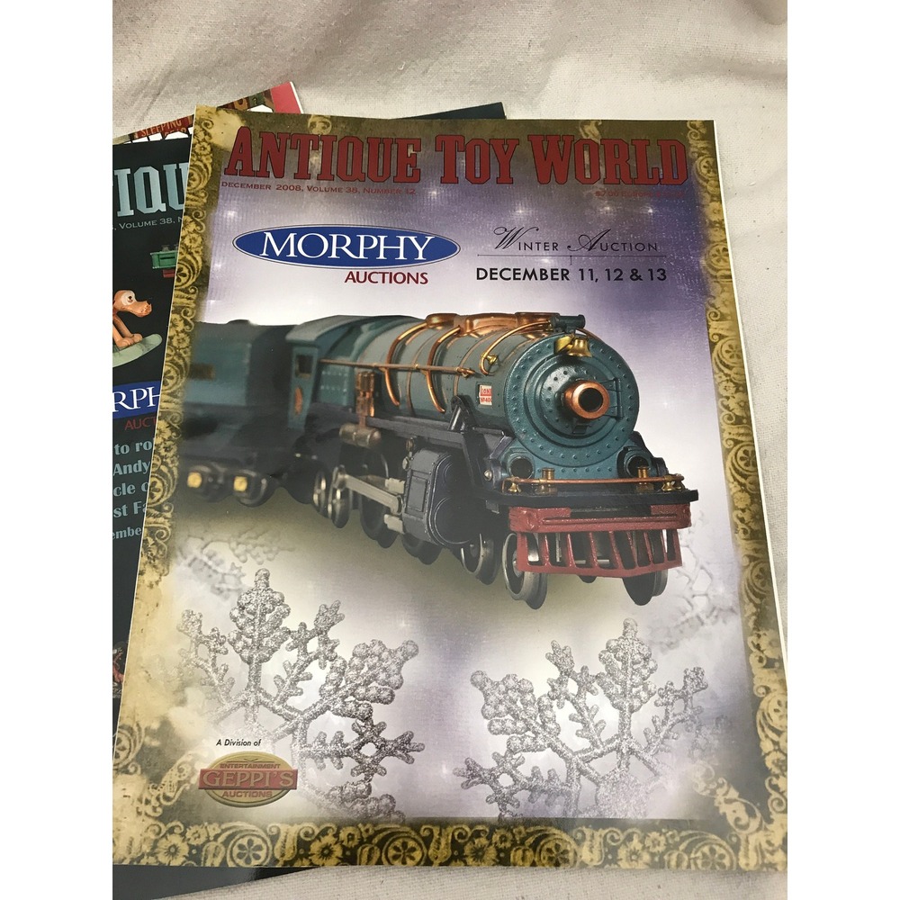 Antique Toy World Magazines, Great Toy Reference Books, Set of Three